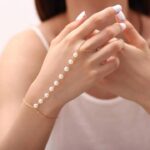 Pearl Finger Ring & Wrist Bracelet