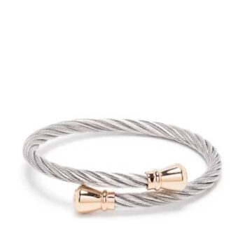 Celtic  Silver cable bangle